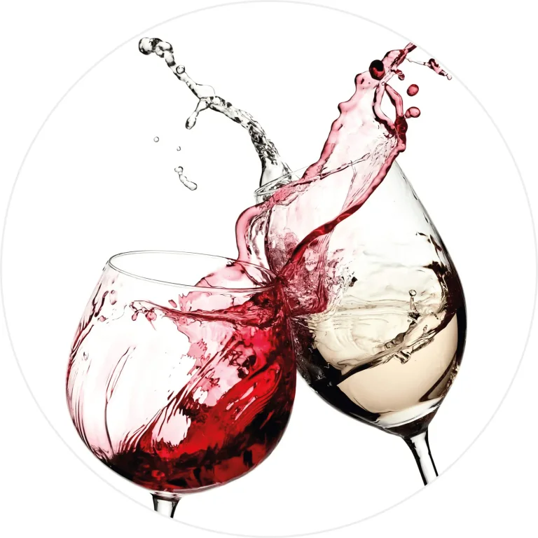 Wine Glasses - Wall Mural 5425 - 4 Panel - 192cm x 260cm — Ảnh 4