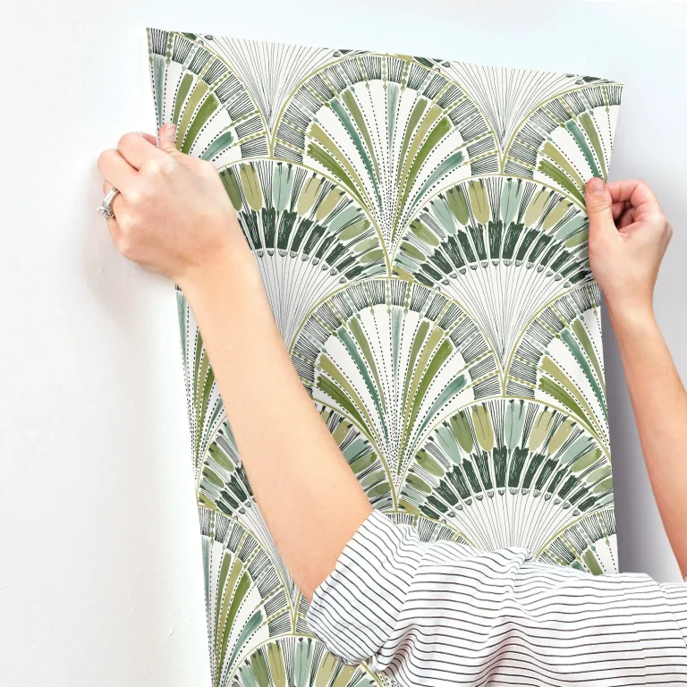 Myla Fanning Reeds Wallpaper - Greens — Ảnh 2