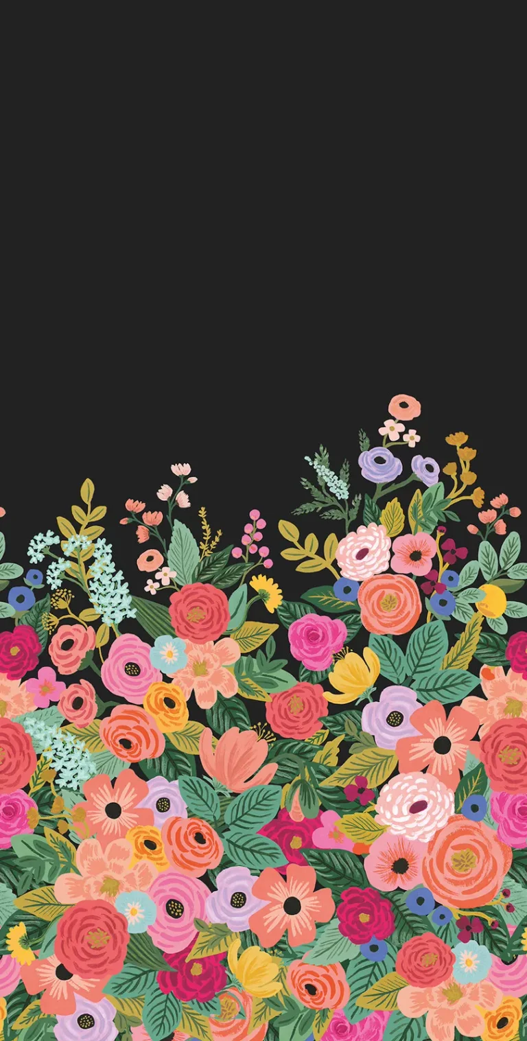 Rifle Paper Co. Garden Party Wall Mural - Black Multi — Ảnh 2