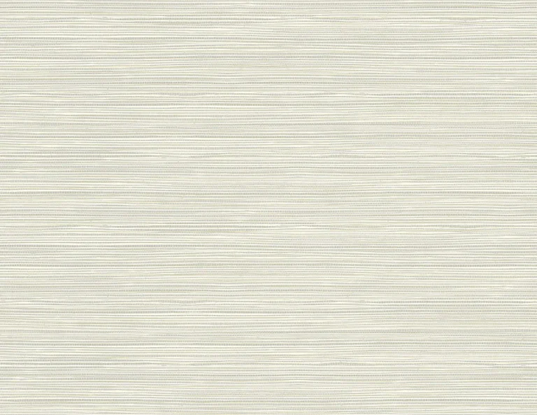Bondi Grasscloth Texture Wallpaper - Light Grey — Image 2
