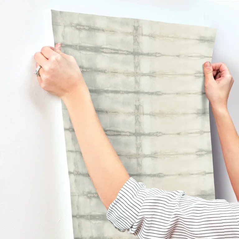 Modulus Geometric Stripe Wallpaper - Seafoam — Ảnh 6