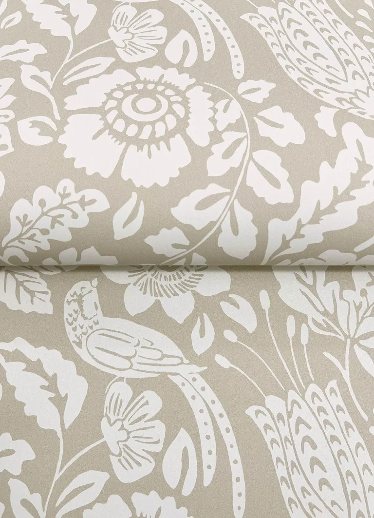 Marta Floral Trail Wallpaper - Beige — Ảnh 3