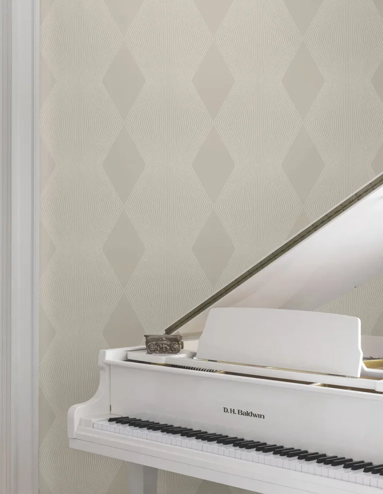 Ronald Redding Diamond Legacy Wallpaper - Taupe — Ảnh 3