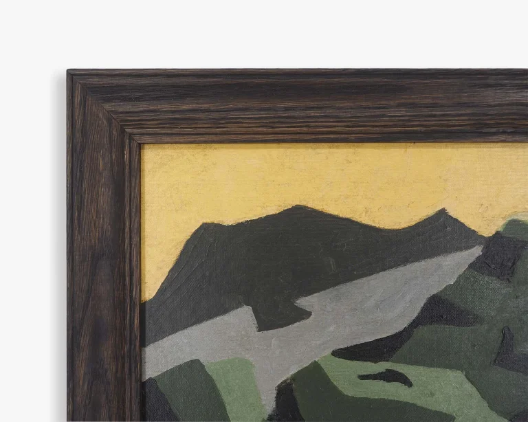 Ochre Sky Artwork - Welsh Landscape — Image 2