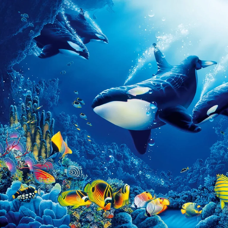 Delight of Life - Wall Mural 5402 - 8 Panel - 384cm x 260cm — Ảnh 3