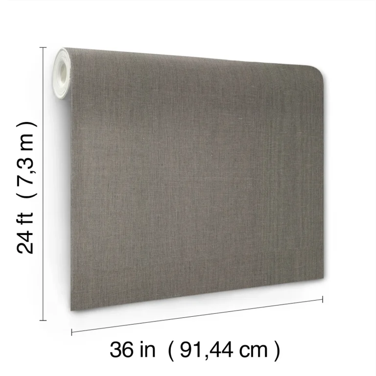 Magnolia Home Crosshatch String Wallpaper - Black/Gray — Ảnh 5