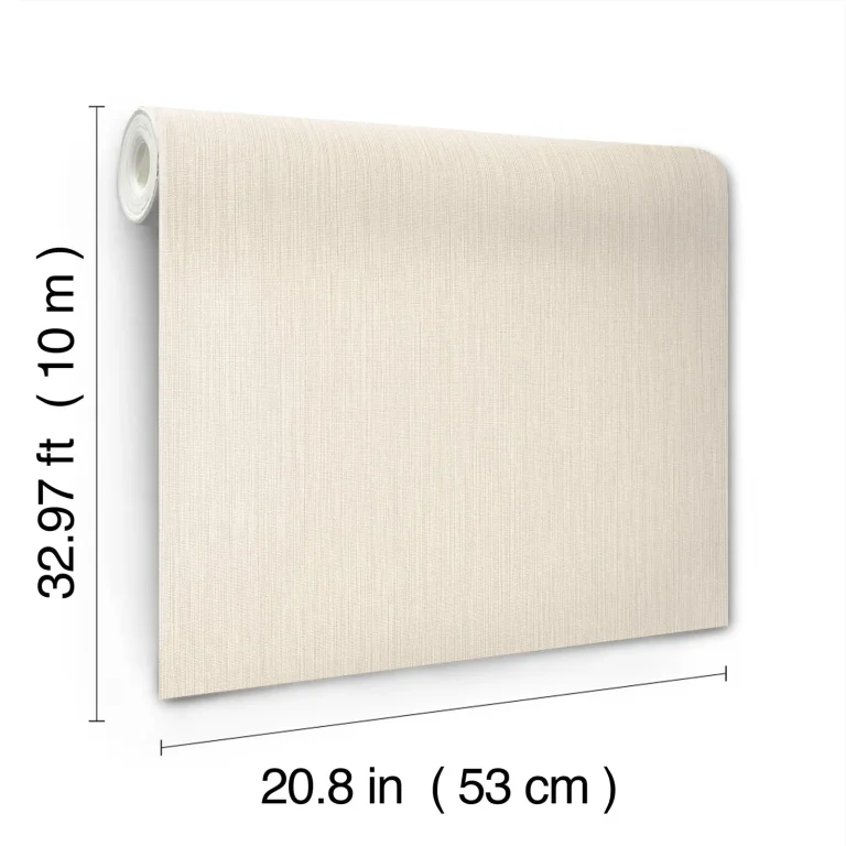 Paloma Texture Wallpaper - Natural — Image 3