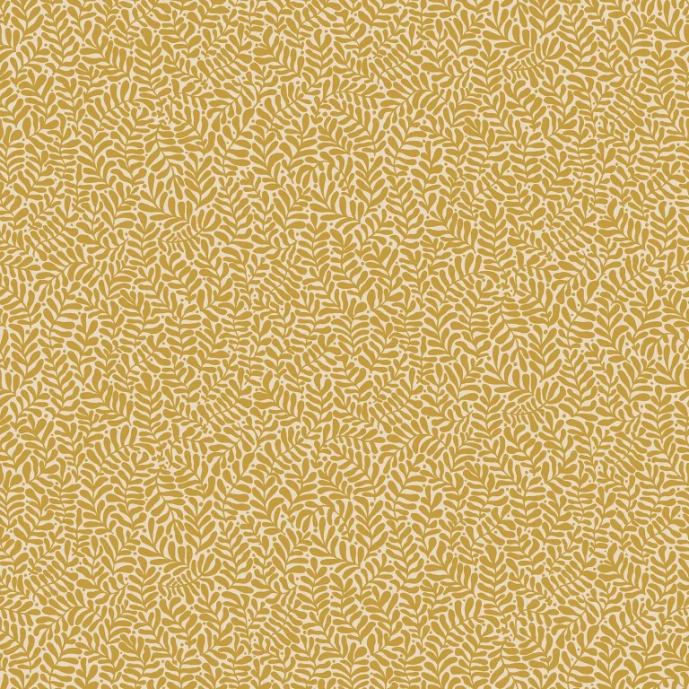 Anna Fern Trail Wallpaper - Mustard — Ảnh 3