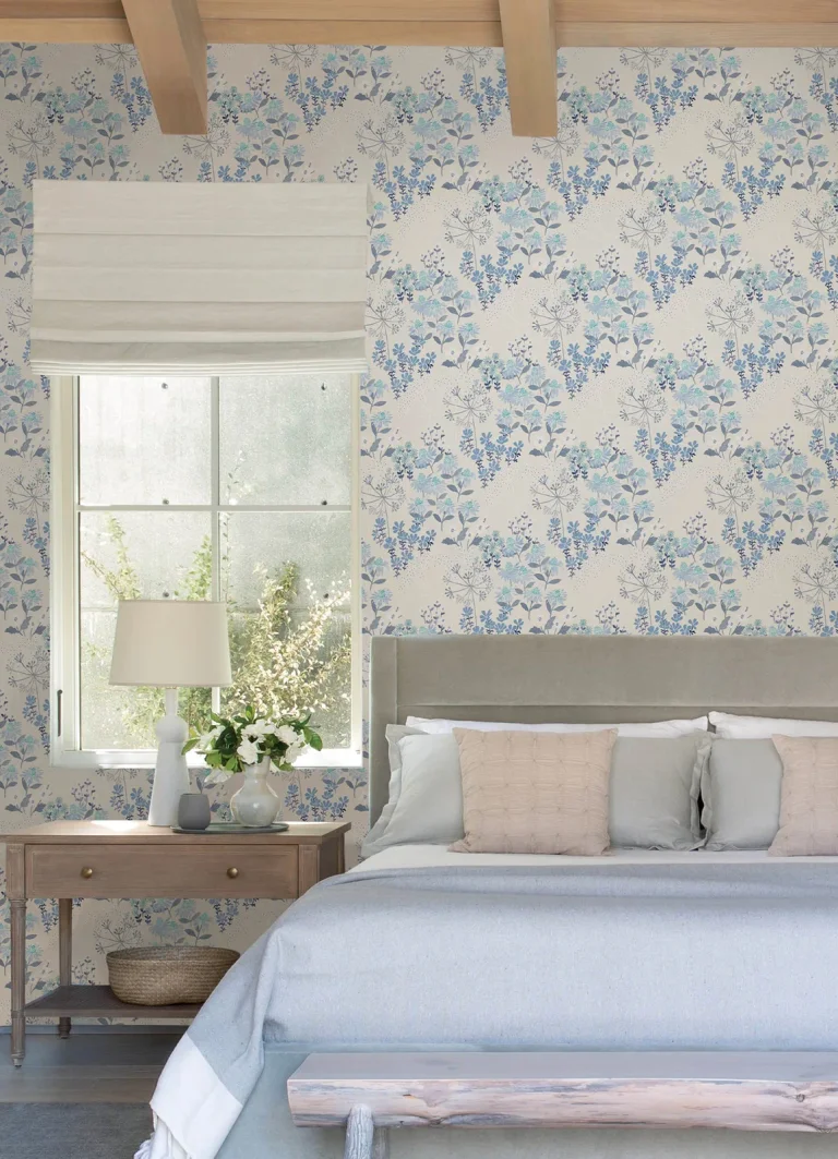 Cultivate Springtime Blooms Wallpaper - Blue — Ảnh 4