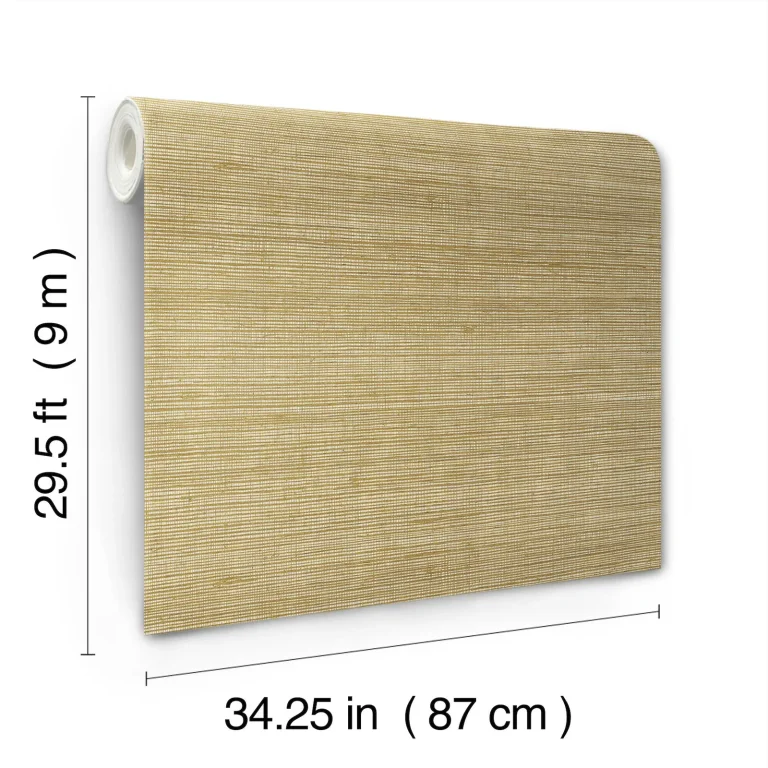 Raffia Wallpaper - Natural — Ảnh 4