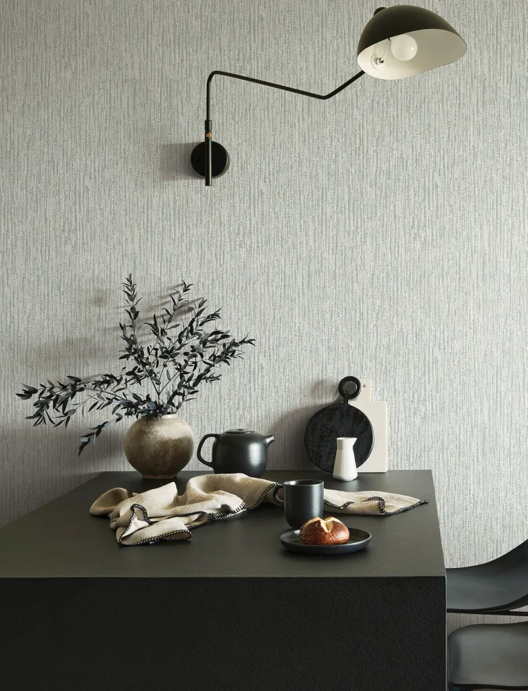 Corliss Beaded Strands Wallpaper - Light Grey — Ảnh 5