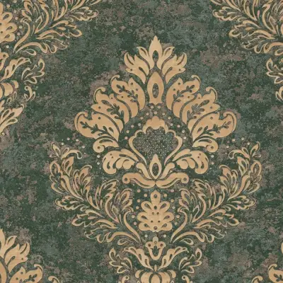Metropolitan Stories 2 37901-1 Damask - Green