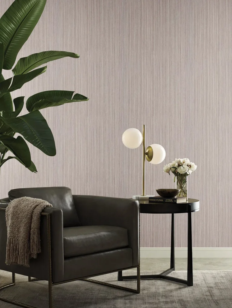 Wistman Stripe Wallpaper - Smoke — Image 2