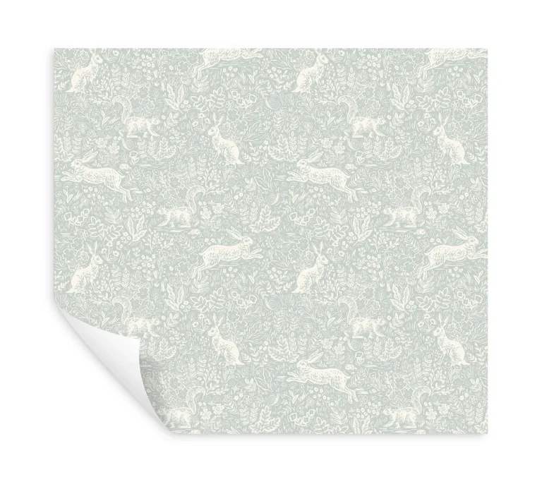 Rifle Paper Co. Fable Peel and Stick Wallpaper - Mineral — Ảnh 7