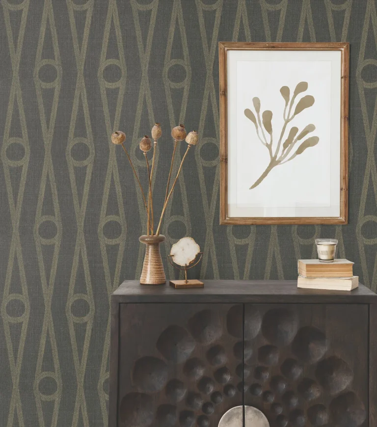 Henlein Wallpaper - Charcoal — Image 3