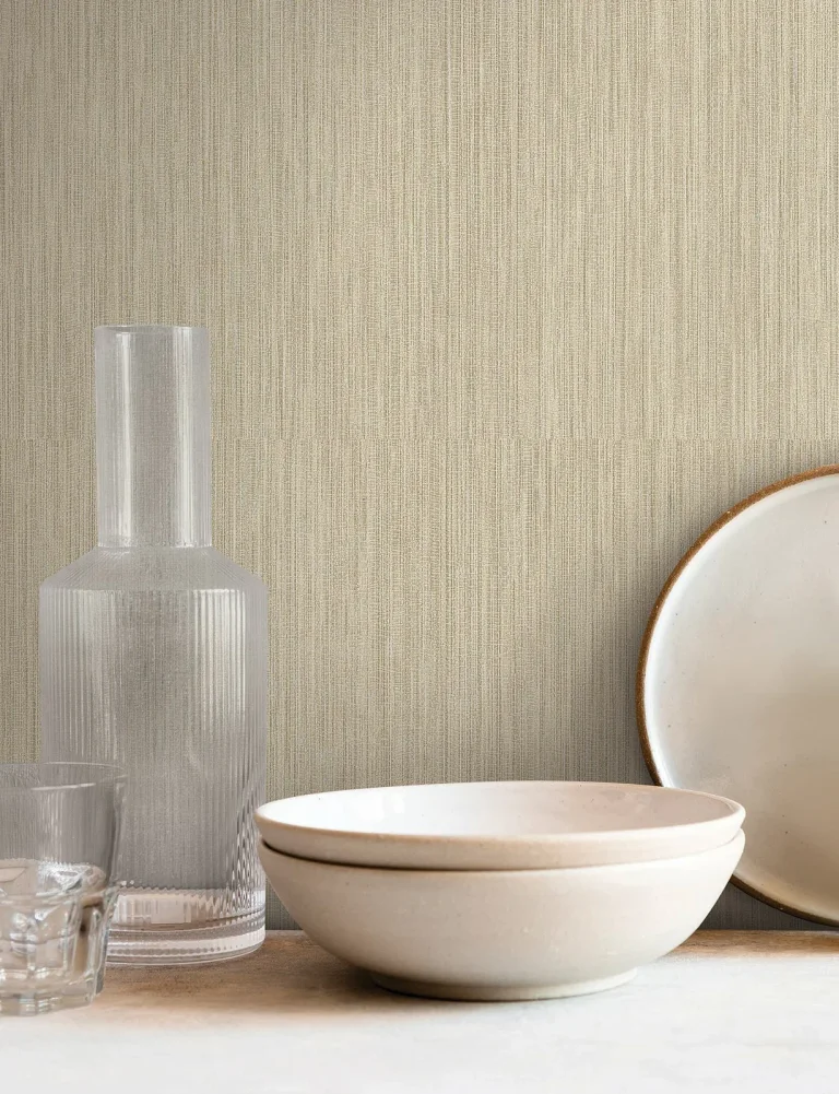Washed Ramie Wallpaper - Reed — Ảnh 3