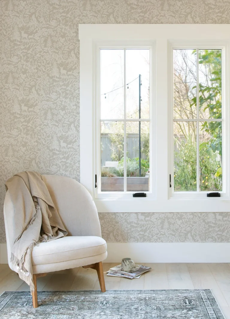 Chesapeake Alrick Forest Venture Wallpaper - Taupe — Ảnh 5