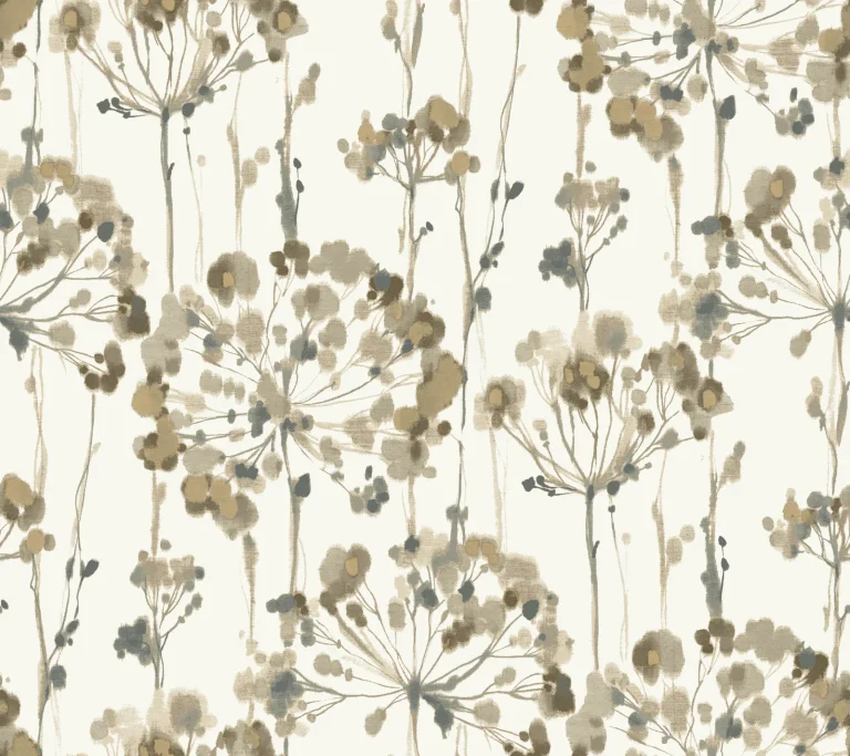 Flourish Peel and Stick Wallpaper - Neutral — Ảnh 5