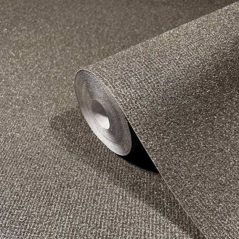 Glistening Quartz Beaded Wallpaper - Pewter — Ảnh 4
