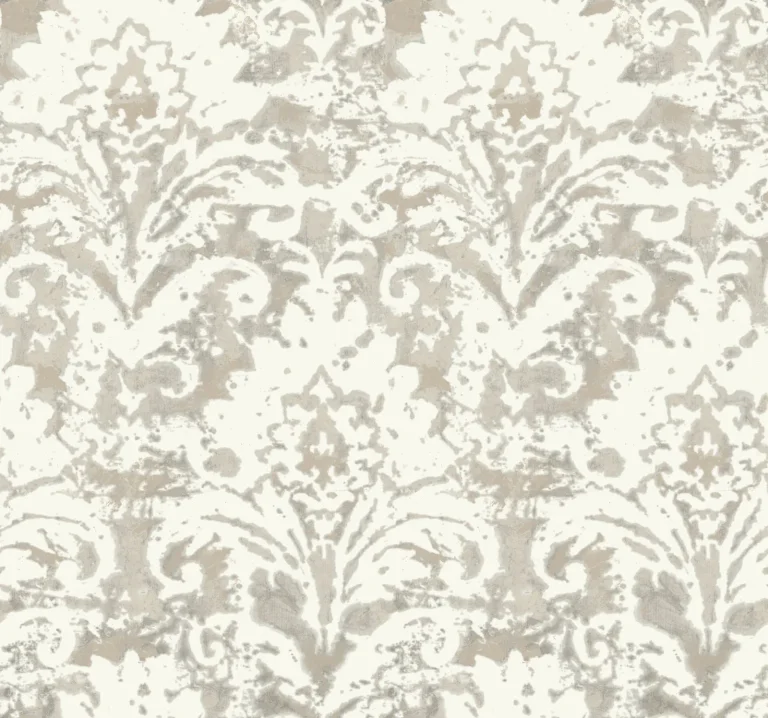 Candice Olson Velvet Crush Damask Wallpaper - Soft Neutral & Pearl — Image 5