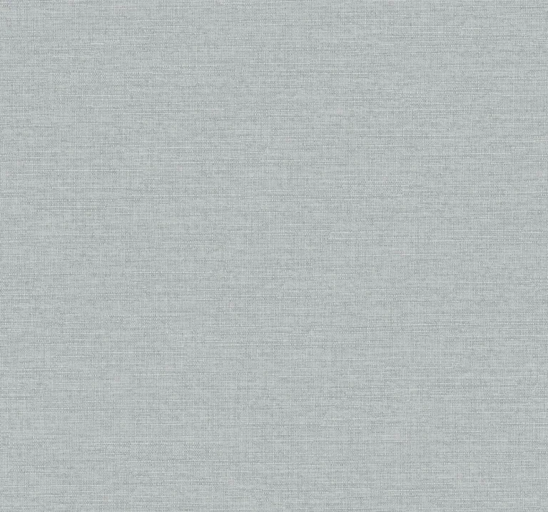 Terrene Faux Linen Wallpaper - Light Blue — Ảnh 6