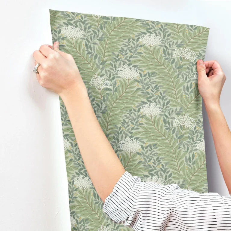 Rifle Paper Co. Highgrove Wallpaper - Sage — Ảnh 7