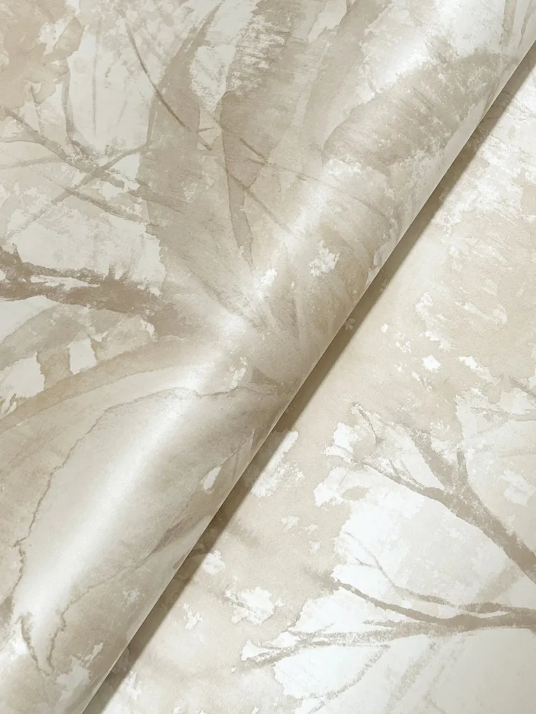 Mistwood Forest Wallpaper - Beige — Ảnh 4