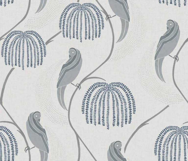 Blaise Wallpaper - Blue/Gray — Image 6
