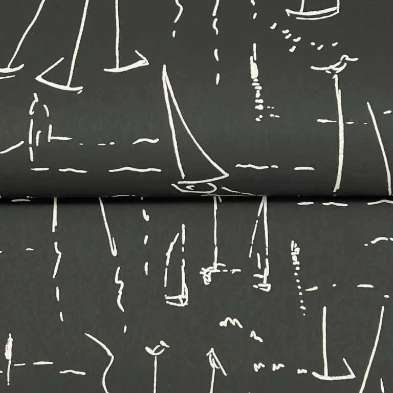 Vermillion Coast Wallpaper - Carbon Black — Ảnh 3