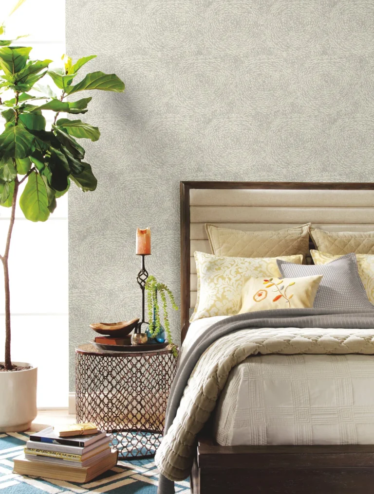 Floret Wallpaper - Linen — Ảnh 2