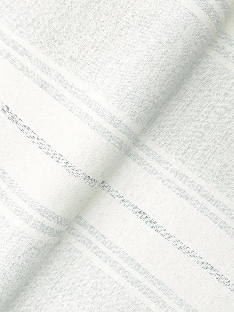 Chesapeake Maddox Flannel Stripe Wallpaper - Sky Blue — Ảnh 7