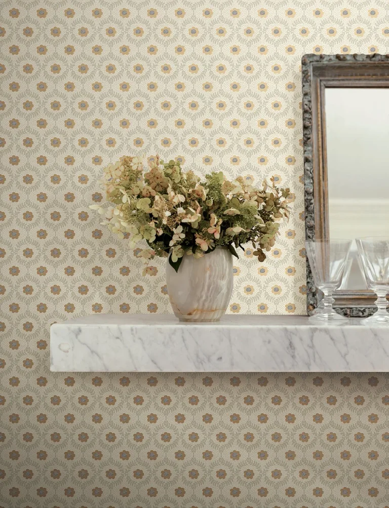 Rifle Paper Co. Emma Wallpaper - Linen — Ảnh 3