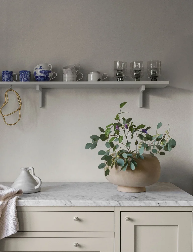 Parget Vide Textured Wallpaper - Dove — Ảnh 4