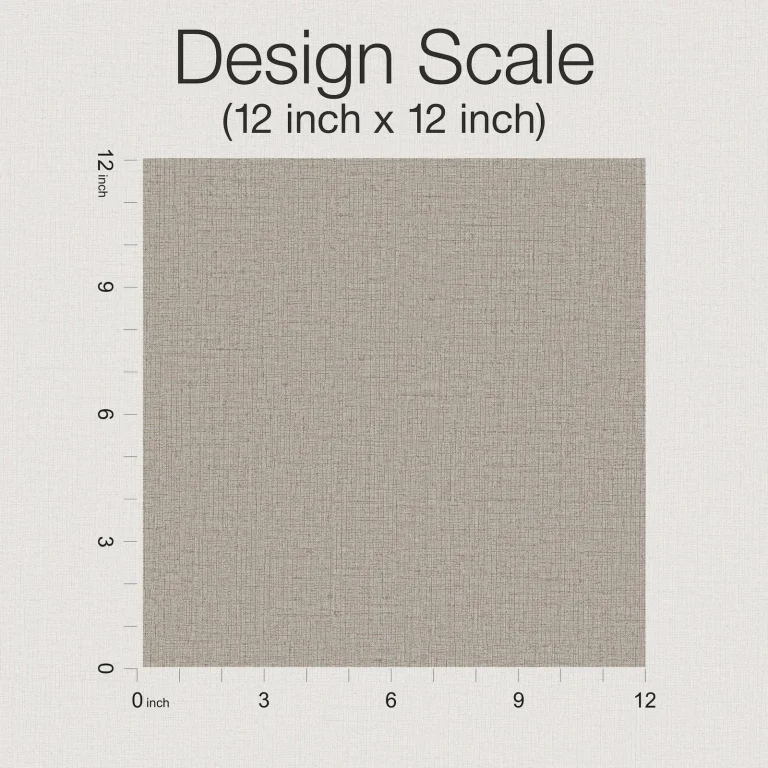 Ronald Redding Rugged Linen Wallpaper - Sequoia — Image 6