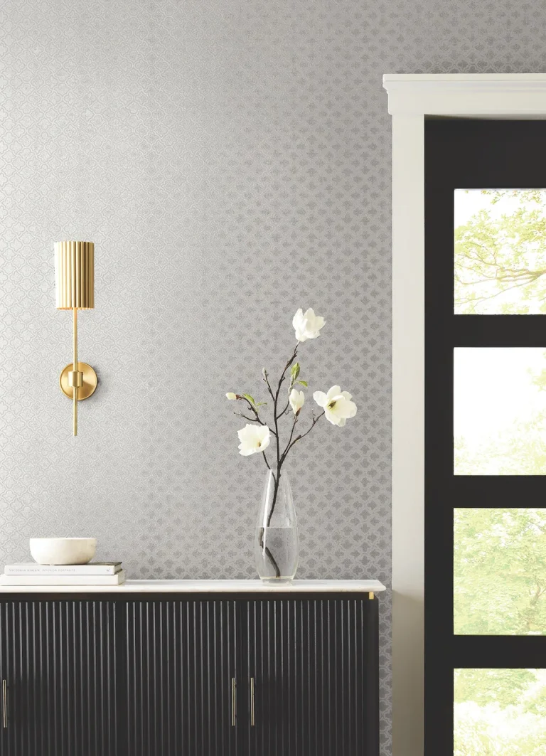 Candice Olson Uptown Glam Wallpaper - White — Image 3