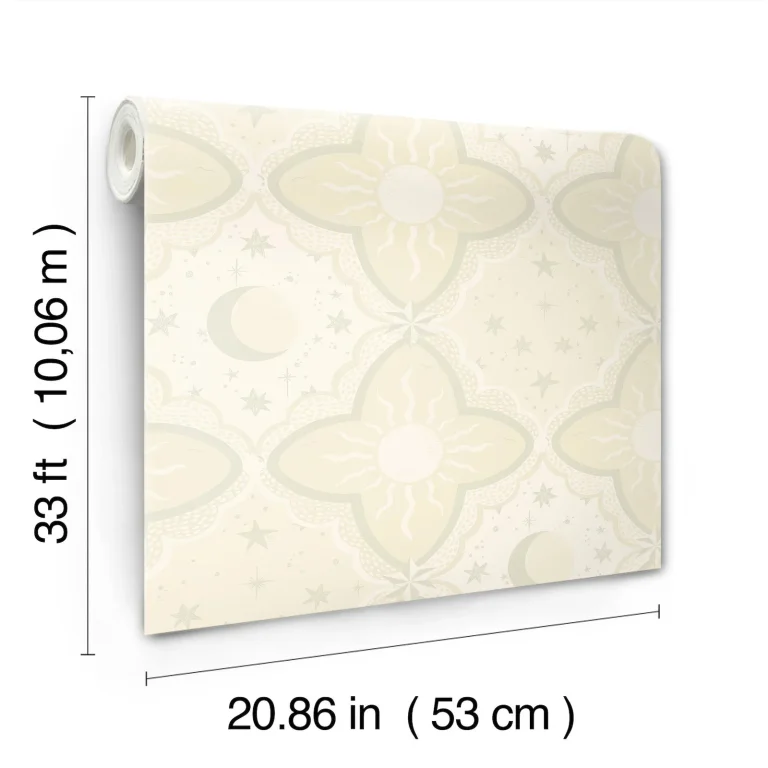 Sol & Mane Wallpaper - Beige — Ảnh 2