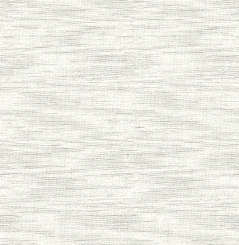 Agave Faux Grasscloth Wallpaper - Light Grey — Image 2