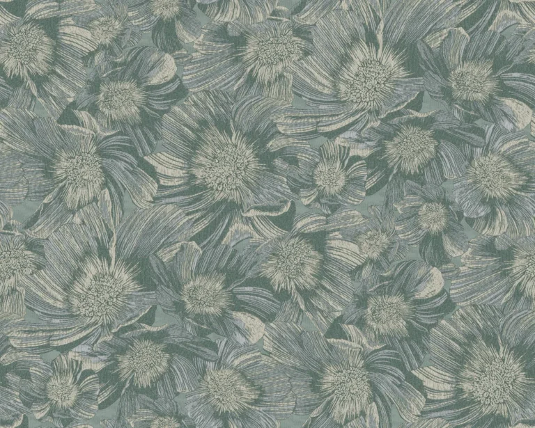 Anemoni Wallpaper - Teal — Ảnh 2