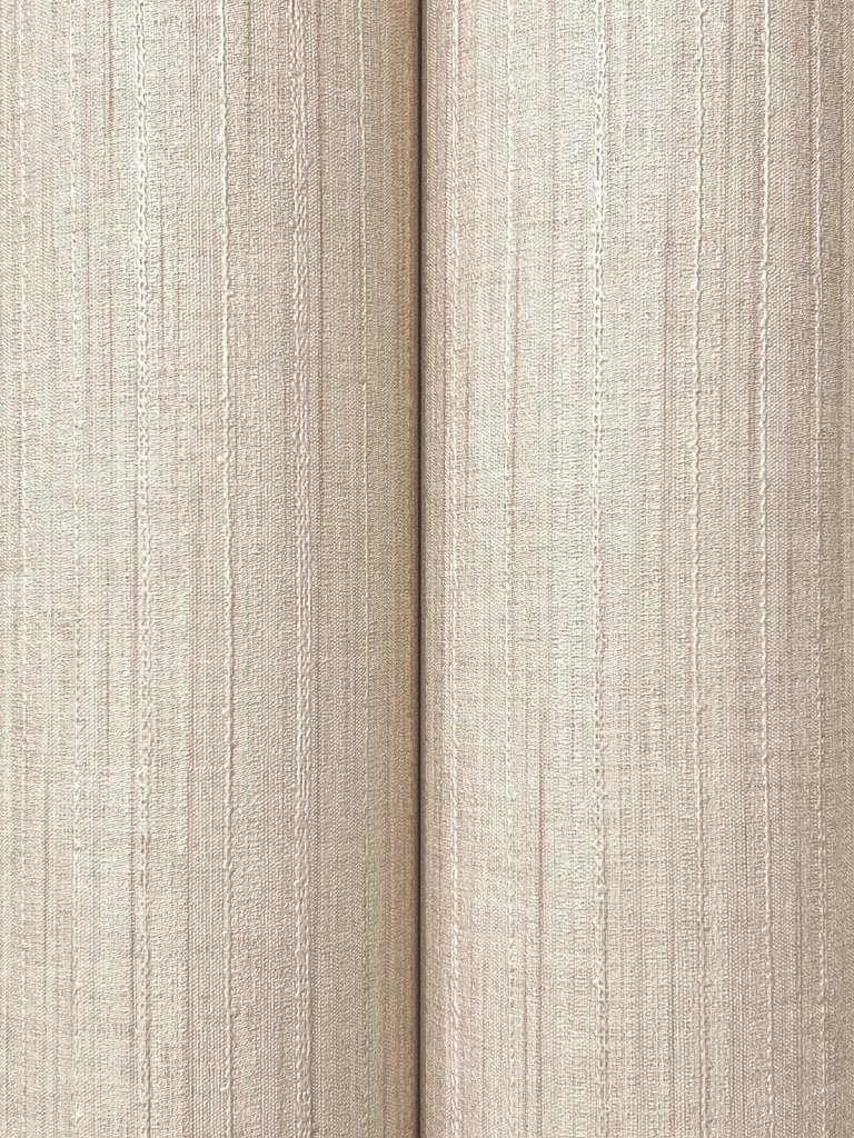 Silk Spun Tactile Stripe Wallpaper - Beige — Ảnh 7