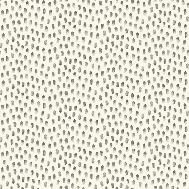 Chesapeake Sand Drips Painted Dots Wallpaper - Dark Grey — Ảnh 4