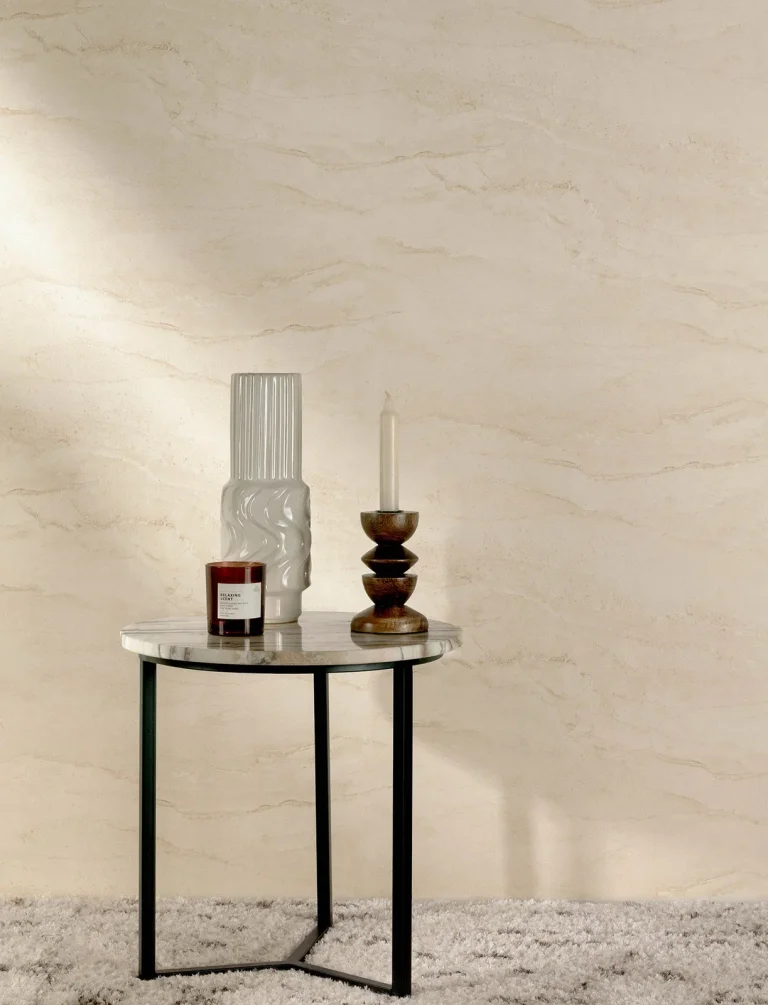 Chesapeake Morgana Stone Wallpaper - Off-White — Ảnh 4