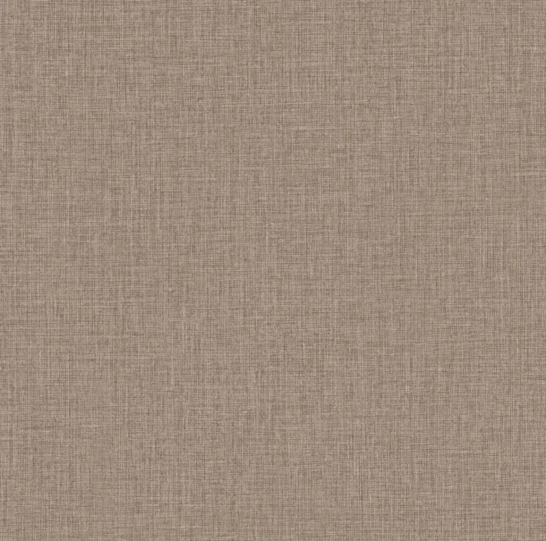 Egyptian Linen Faux Fabric Wallpaper - Brown — Ảnh 2