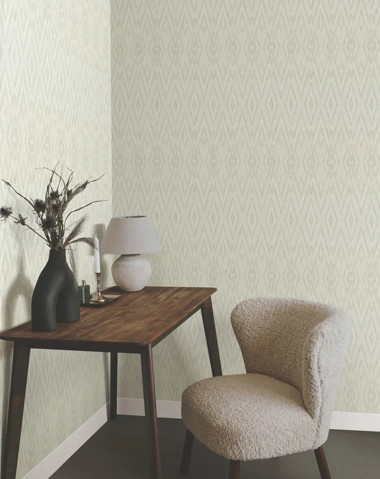 Candice Olson Diamond Marquise Wallpaper - Blue/Neutral — Ảnh 5