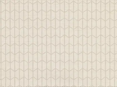 Gauntlet Geometric Wallpaper - Cream