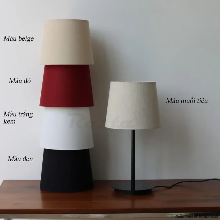 Resta 16 table lamp - Red — Ảnh 2