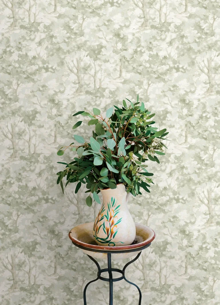 Chesapeake Thicket Forest Wallpaper - Sage — Ảnh 3