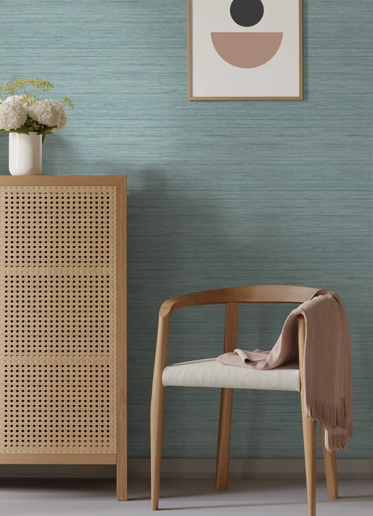Barnaby Texture Wallpaper - Light Blue — Ảnh 3