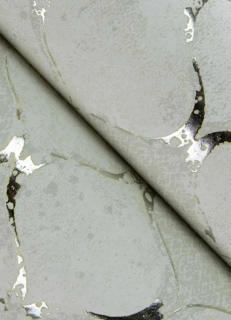 Pilak Ogee Tile Wallpaper - Silver — Ảnh 2