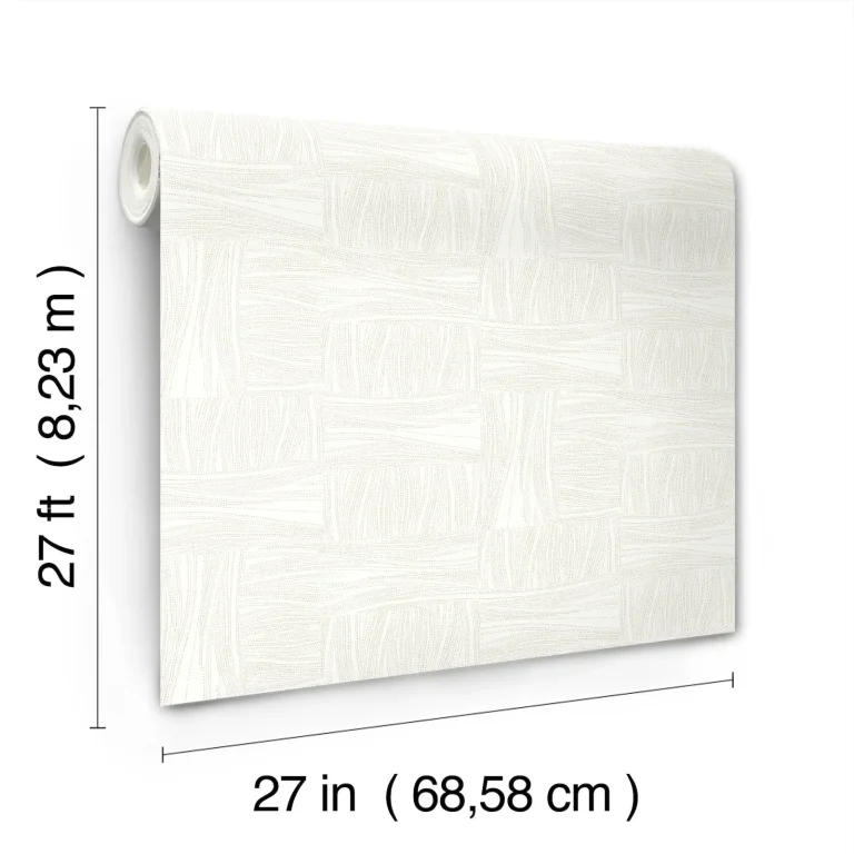 Wicker Dot Wallpaper - Ivory — Ảnh 5