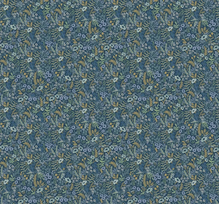 Rifle Paper Co. Tapestry Wallpaper - Indigo — Ảnh 4